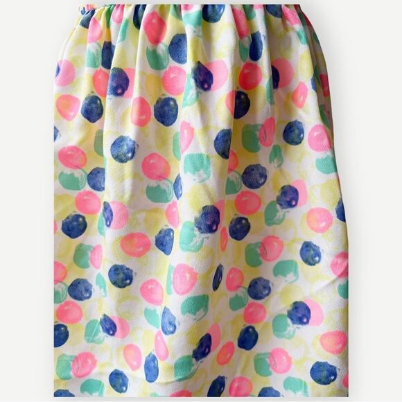 Cherokee Girls Kids Colorful Polka Dot Sleeveless Ruffle Tank Dress. 3. 3T. - Picture 4 of 7